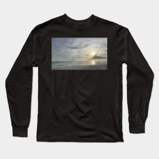 Silver Beach and Sun Long Sleeve T-Shirt